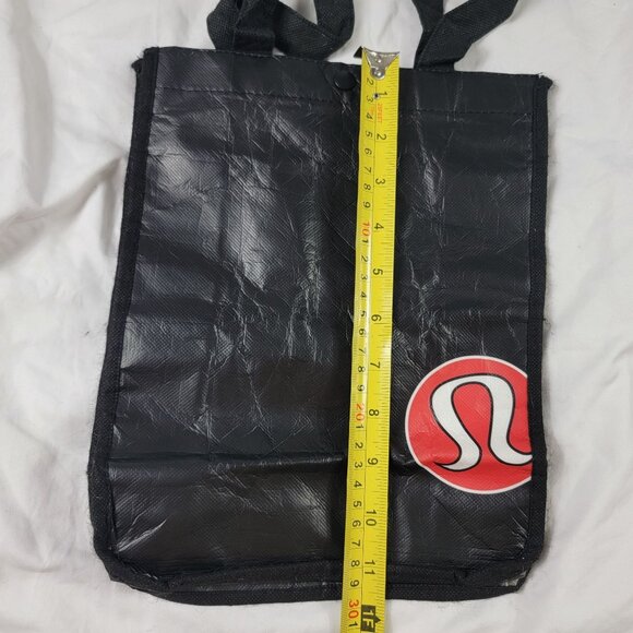 Lululemon Reusable Tote Bag With Inspirational Quote And Yoga Print Travel - Picture 6 of 6